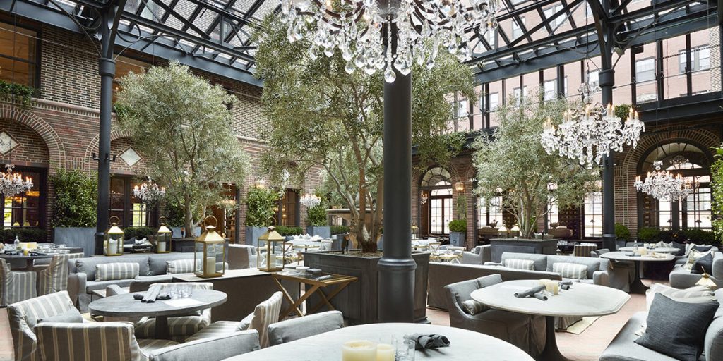 OpenAire Builds Eye-Catching Glass Roof Enclosure for New Restoration Hardware in Chicago featured image