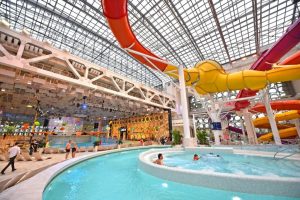 Water Palace at Luzhniki Olympic Park Retractable Skylight