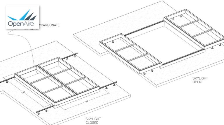 Single Slope Skylight, Bi-Part Opening featured image