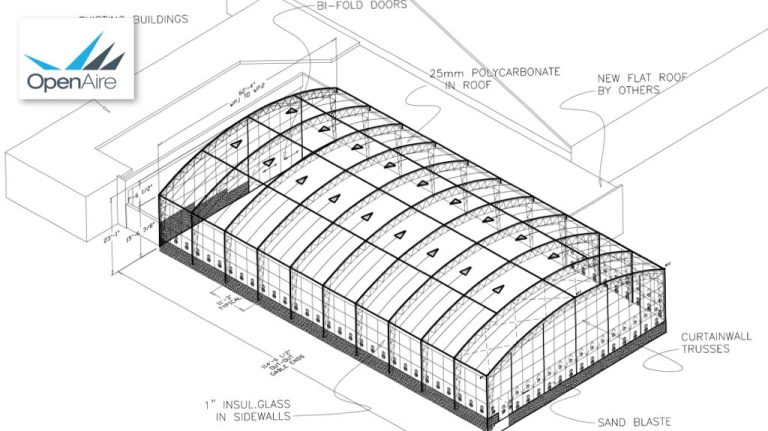 Curved Roof Enclosure, Top-Down Opening featured image