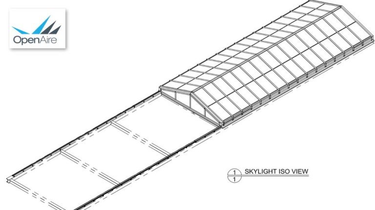 Double Slope Skylights, Flat Track Opening featured image